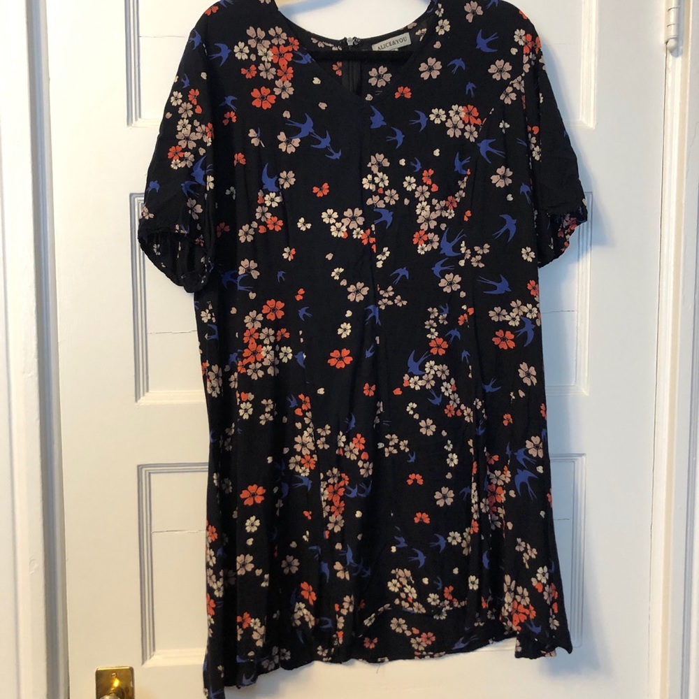Alice & You flowered tunic dress - UK Sz 22 US 18